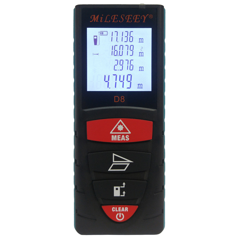 متر لیزری مایلسی مدل D8-80m