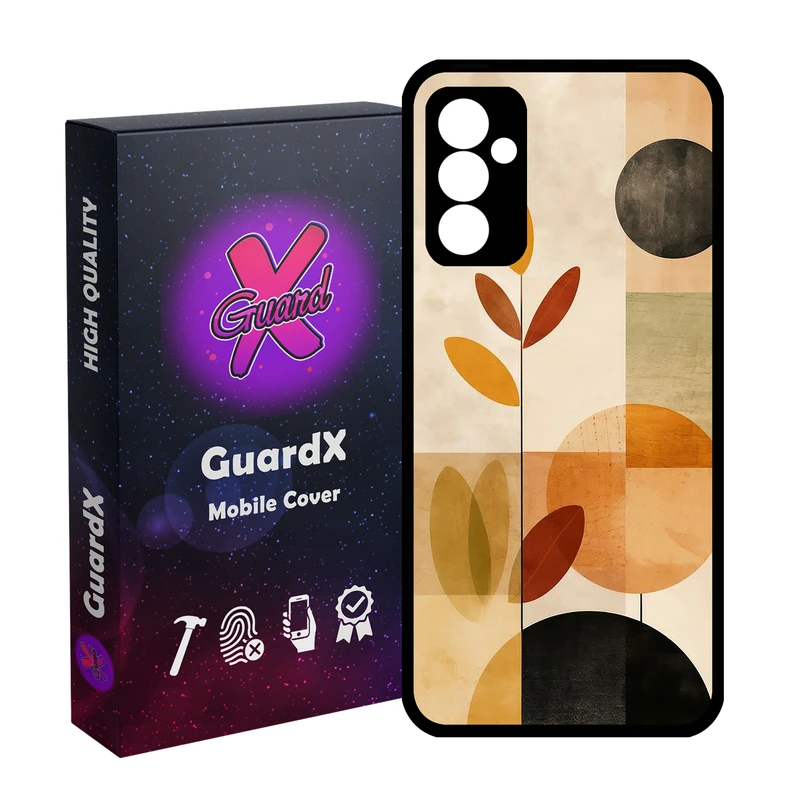 کاور گارد ایکس طرح برگ مدل Glass10809 مناسب برای گوشی موبایل سامسونگ Galaxy A55 / A55 5G