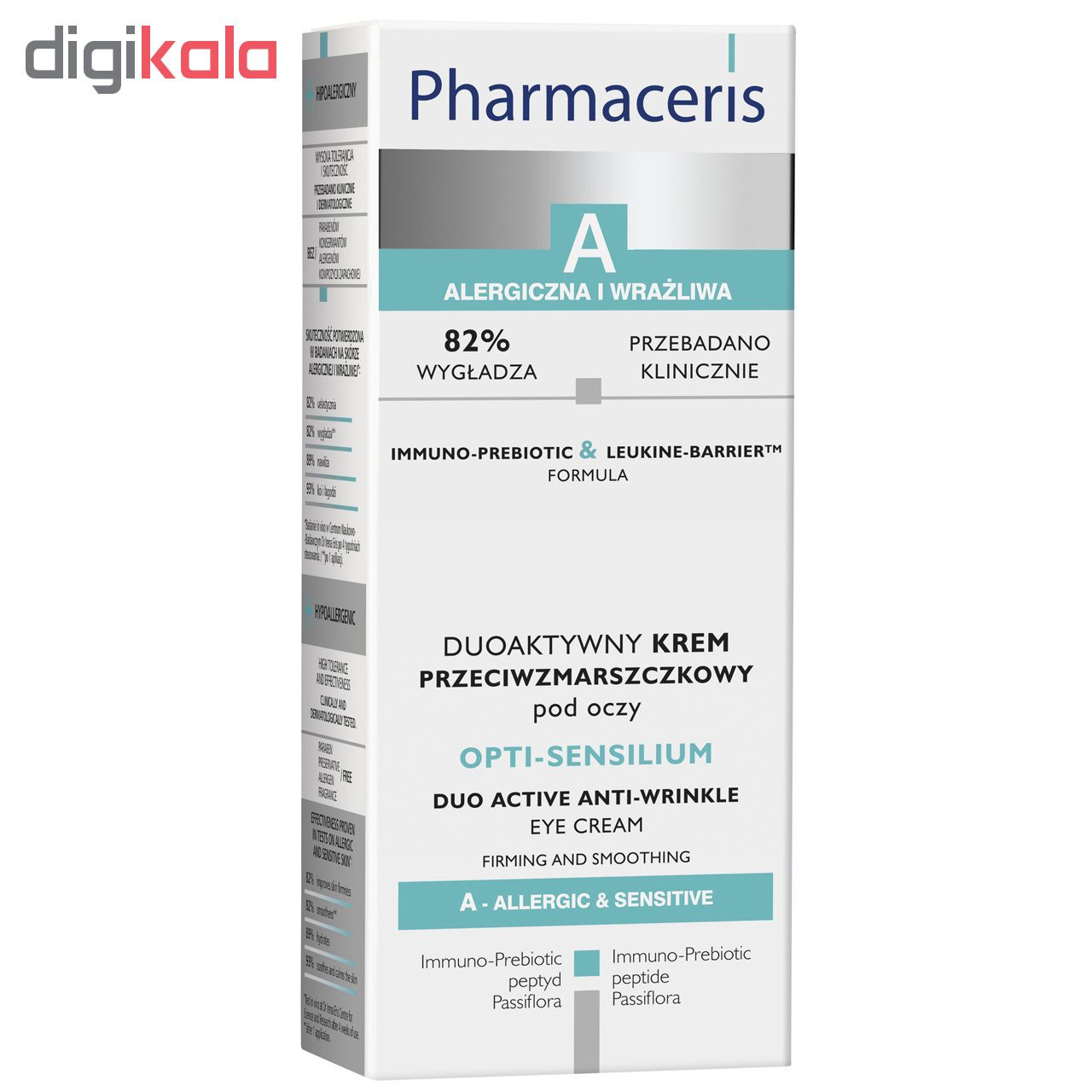 کرم ضد چروک دور چشم فارماسریز مدل Opti Sensilium حجم 15 میلی لیتر کرم ضد چروک دور چشم فارماسریز مدل Opti Sensilium حجم 15 میلی لیتر
