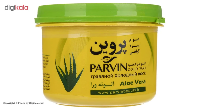 موم سرد پروین مدل Aloevera حجم 750 گرم عکس شماره 3