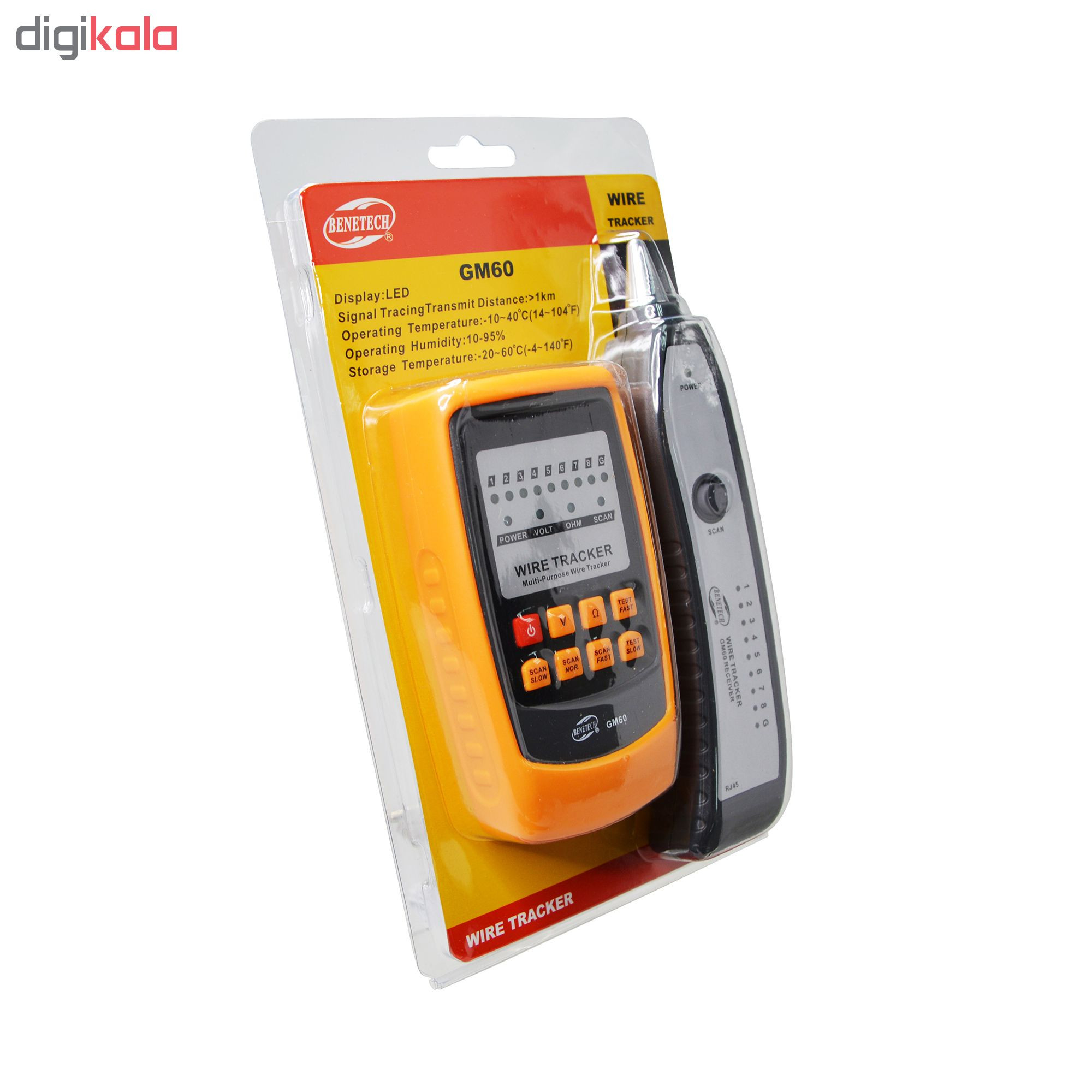 ردیاب و زوج یاب کابل بنتک مدل GM60