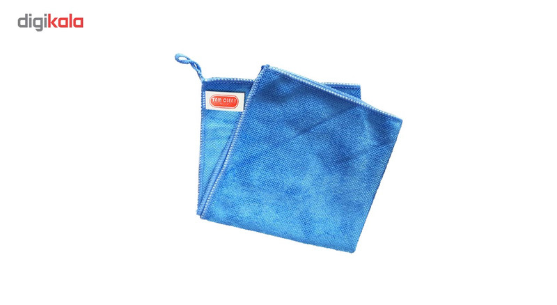 دستمال نظافت و خشک کننده ی میکروفایبر تام کلین مدل TC-dt40ss