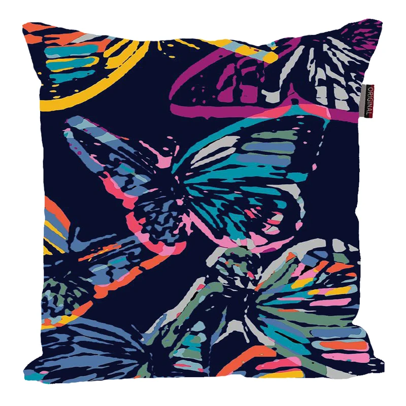 کوسن پاد آفرین مدل فانتزی طرح پروانه کیوت کد P45