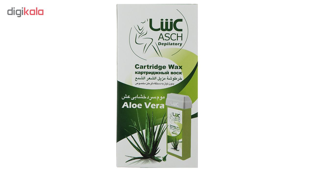 موم سرد خشابی عش مدل Aloevera مقدار 150 گرم