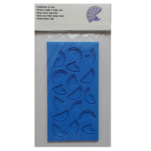 ابزار تزیین فوندانت به گز مدل پانچ طرح هندوانه یلدایی