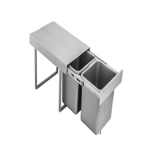 نقد و بررسی سطل زباله کابینتی مدل ریلی استیل ایکس K24 توسط خریداران