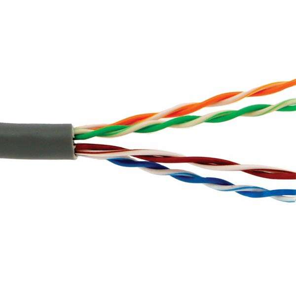 رول کابل شبکه Cat 6 بدون شیلد سایز 24AWG دی-لینک مدل NCB-C6UGRYR-305-24 طول 305 متر رول کابل شبکه Cat 6 بدون شیلد سایز 24AWG دی-لینک مدل NCB-C6UGRYR-305-24 طول 305 متر