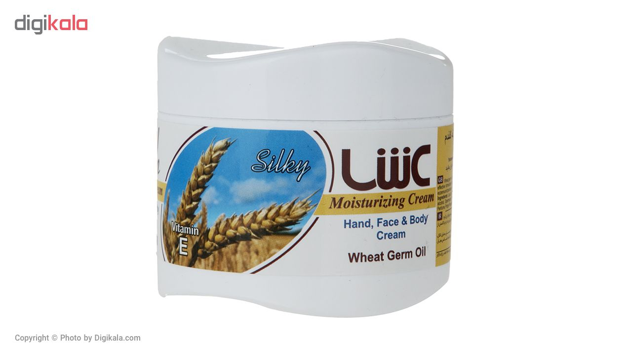 کرم مرطوب کننده عش مدل Wheat Germ Oil حجم 200 میلی لیتر