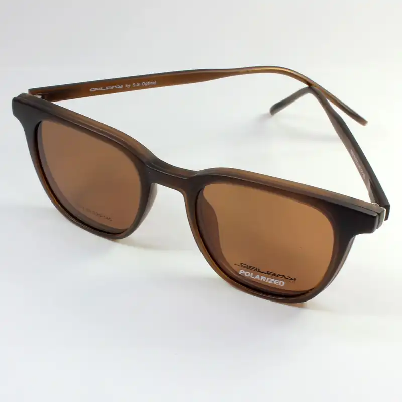 فریم عینک طبی گلکسی مدل 1003 به همراه کاور آفتابی