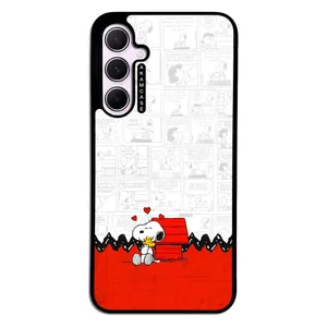 AKAM AMC-WSGA35-SNOOPY-19 Cover For Samsung Galaxy A35