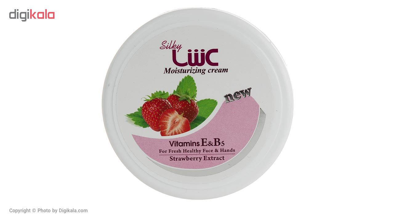 کرم مرطوب کننده عش مدل Strawberry Extract حجم 100 میلی لیتر