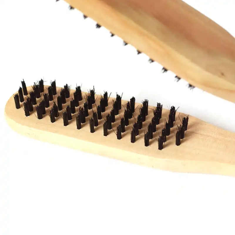 برس کراتین مو مدل چوبی