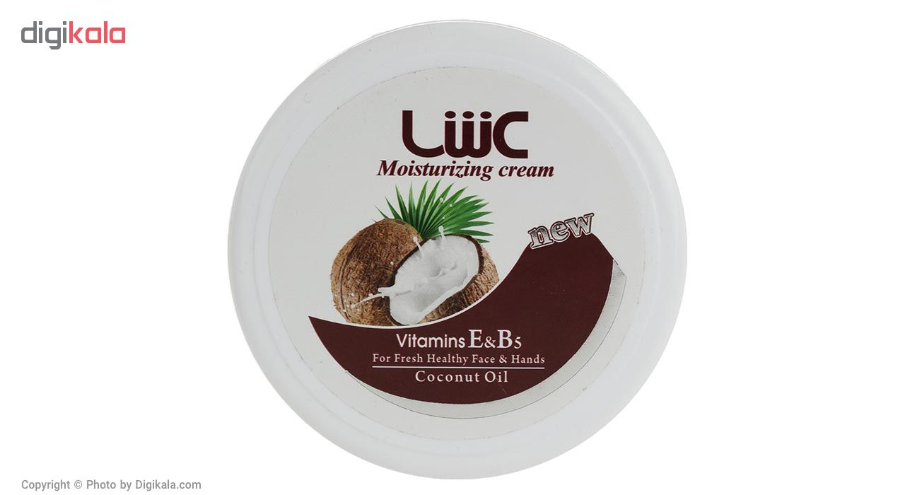 کرم مرطوب کننده عش مدل Coconut Oil حجم 100 میلی لیتر