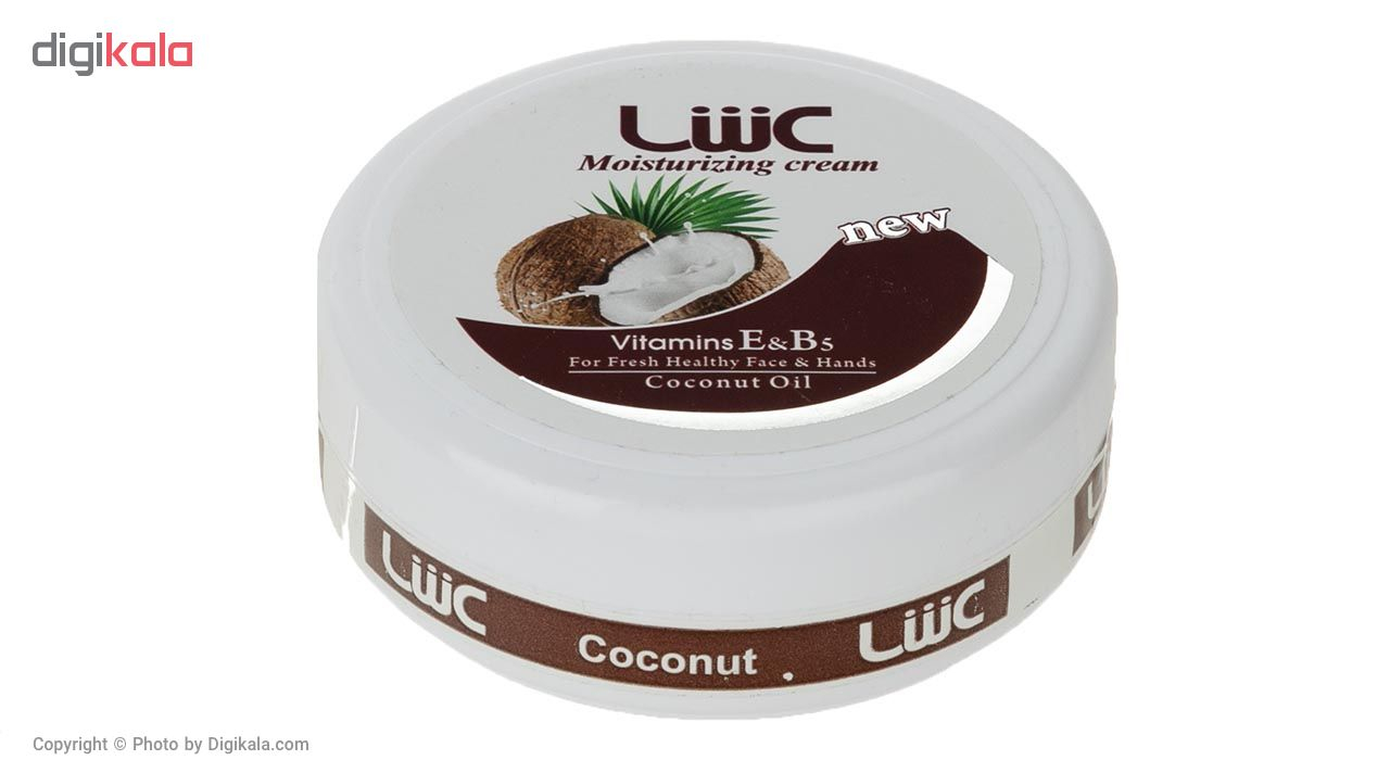 کرم مرطوب کننده عش مدل Coconut Oil حجم 100 میلی لیتر