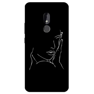 Megafone Girly 8153 Cover For Nokia C3