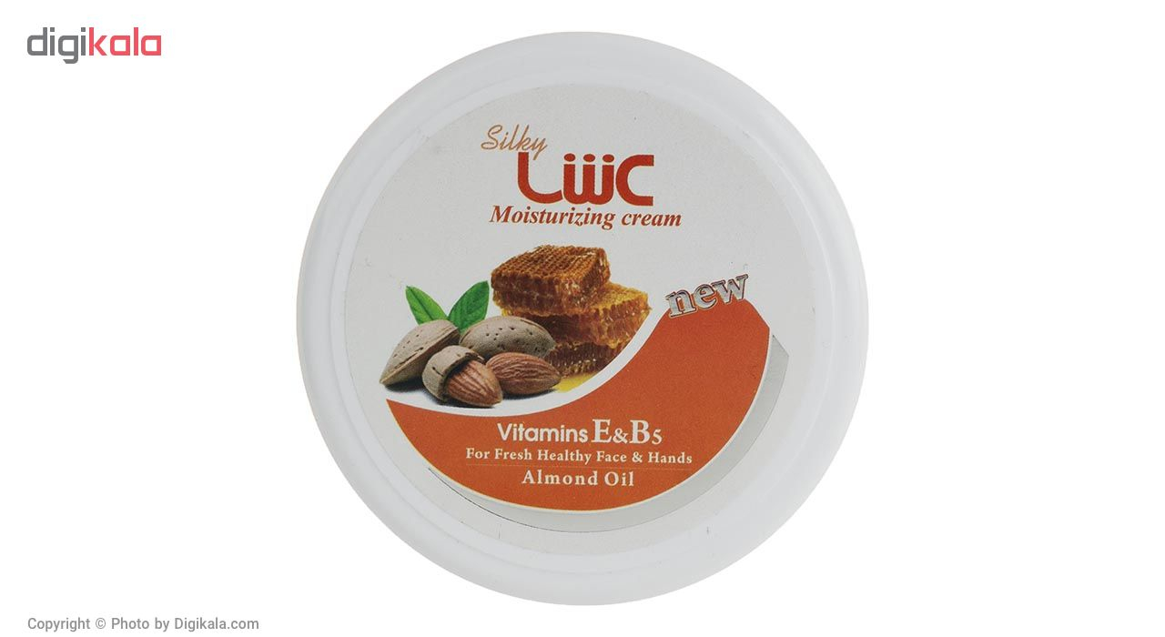 کرم مرطوب کننده عش مدل Almond Oil حجم 100 میلی لیتر