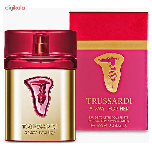 ادو تویلت زنانه تروساردی مدل A Way For Her حجم 100 میلی لیتر