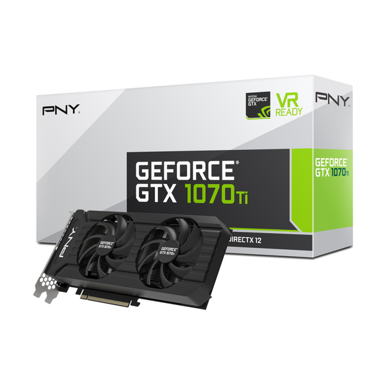 کارت گرافیک پی ان وای مدل  GTX 1070Ti Twin Fan