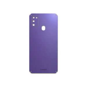MAHOOT Matte-BlueBerry Cover Sticker for Samsung Galaxy M21