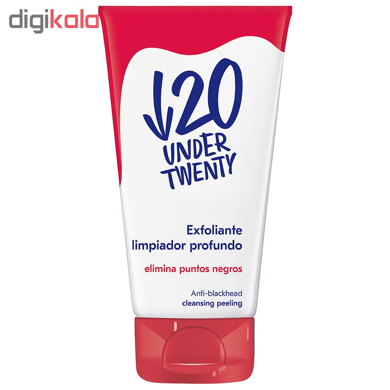 کرم لایه بردار آندر 20 مدل Anti Blackhead Cleansing Peeling حجم 150میلی لیتر