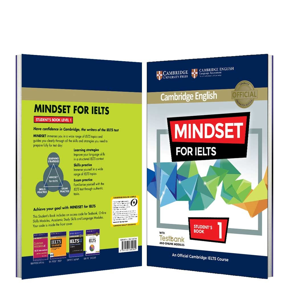 کتاب Cambridge English Mindset For IELTS اثر جمعی از نویسندگان انتشارات Cambridge چهارجلدی کتاب Cambridge English Mindset For IELTS اثر جمعی از نویسندگان انتشارات Cambridge چهارجلدی