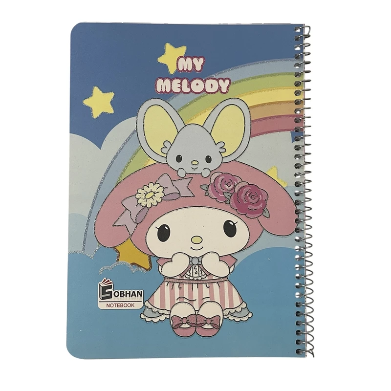 دفتر مشق 50برگ مدل ملودی اکلیلی