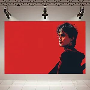 تابلو بوم طرح مخمل هری پاتر مدل قهرمان درخشان کد PD130682