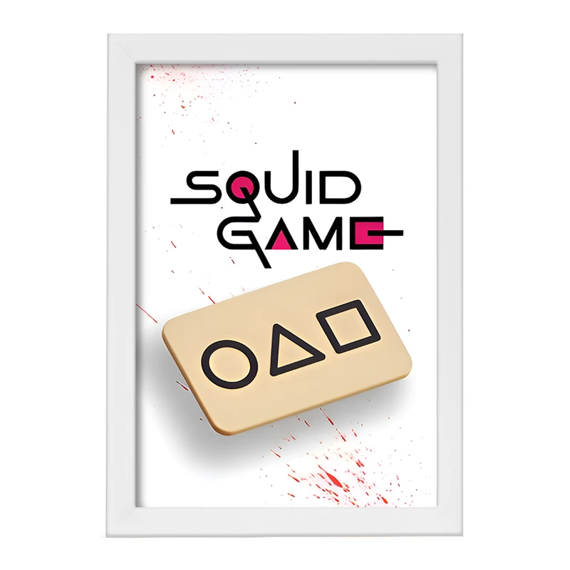 تابلو خندالو مدل بازی مرکب (Squid Game) کد F11779