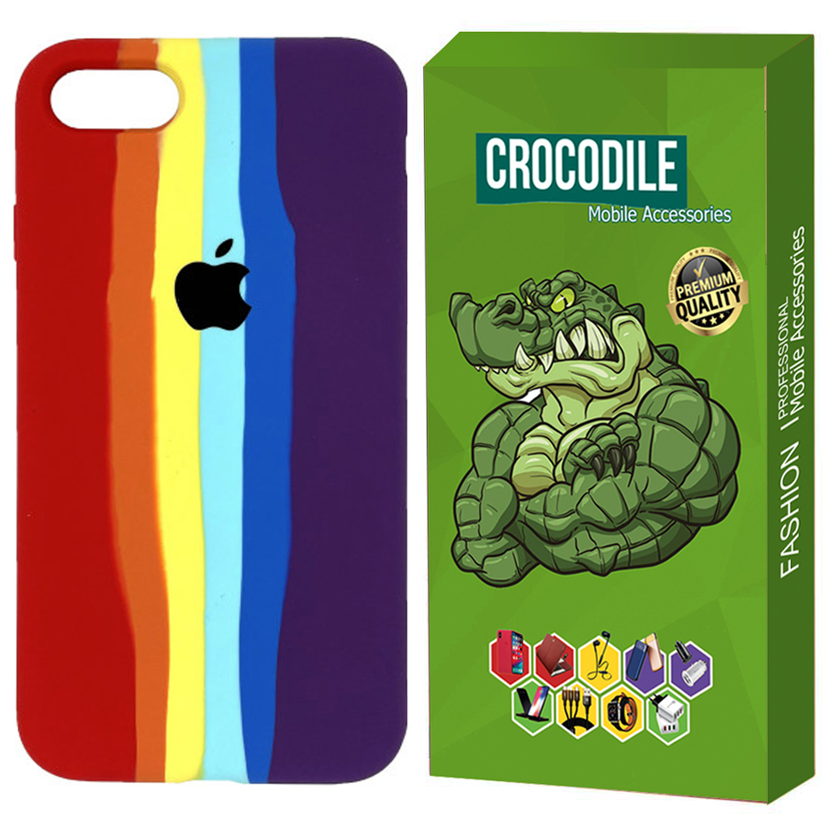 نقد و بررسی کاور کروکودیل طرح رنگین کمان مدل C-Rainbow مناسب برای گوشی موبایل اپل iPhone7/8 توسط خریداران