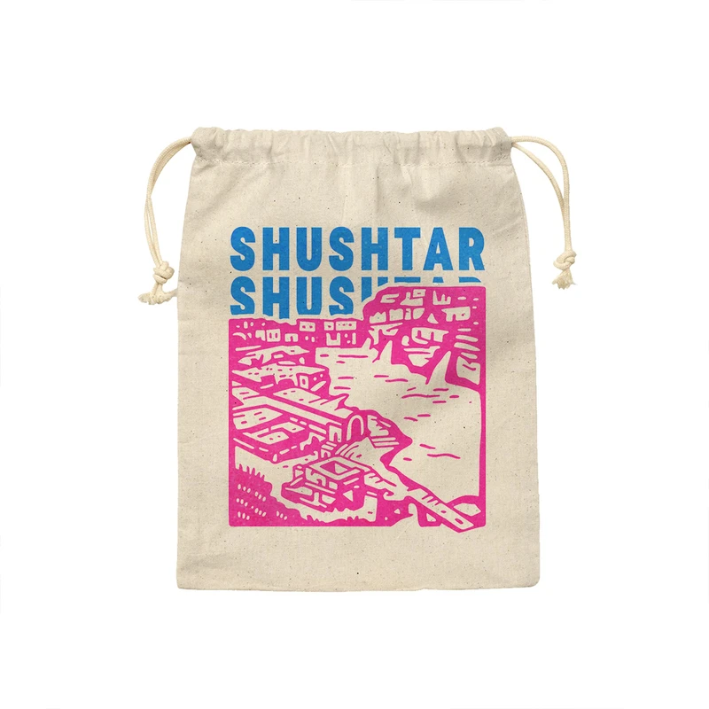 کیسه نان و سبزی ترمه طراحان ایده مدل نماد سازه های آبی شوشتر کد map0079 - M سایز 23x33 سانتی متر