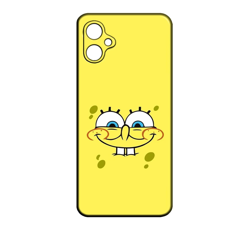 کاور طرح باب اسفنجی کد 484 مناسب برای گوشی موبایل سامسونگ Galaxy A04