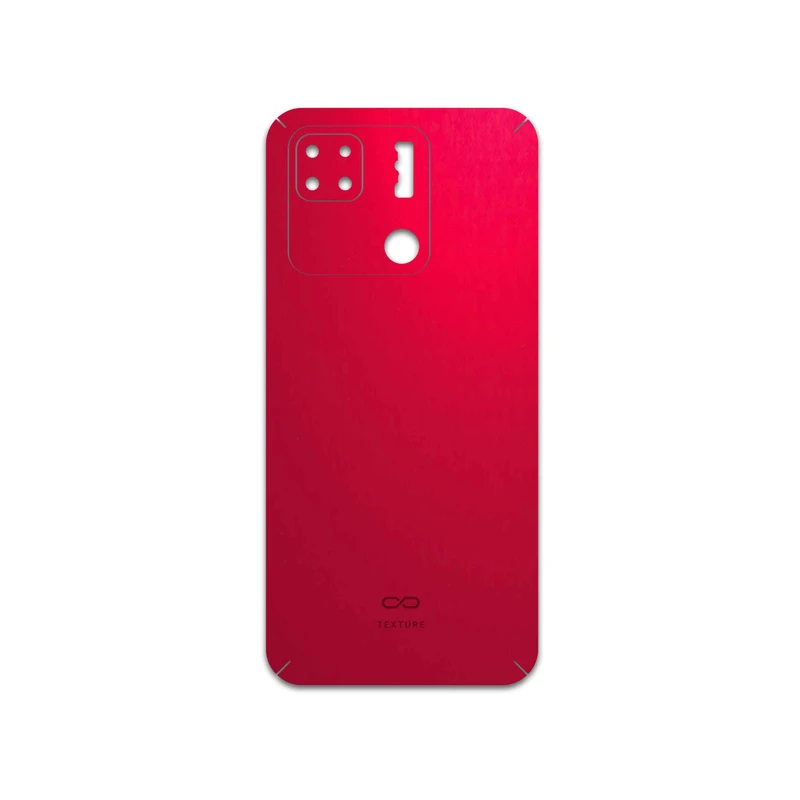 برچسب پوششی ماهوت مدل Matte-Warm-Red مناسب برای گوشی موبایل شیائومی Redmi 10A
