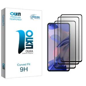 Cooling Olka Glass Ceramics Screen Protector For Xiaomi 11 Lite 5G NE 2109119DG Pack Of 3