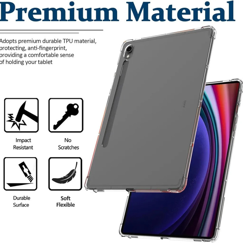 کاور بادیگارد مدل TPU مناسب برای تبلت سامسونگ Galaxy Tab S10 Lite / S10 FE / S9 FE 10.9 inch