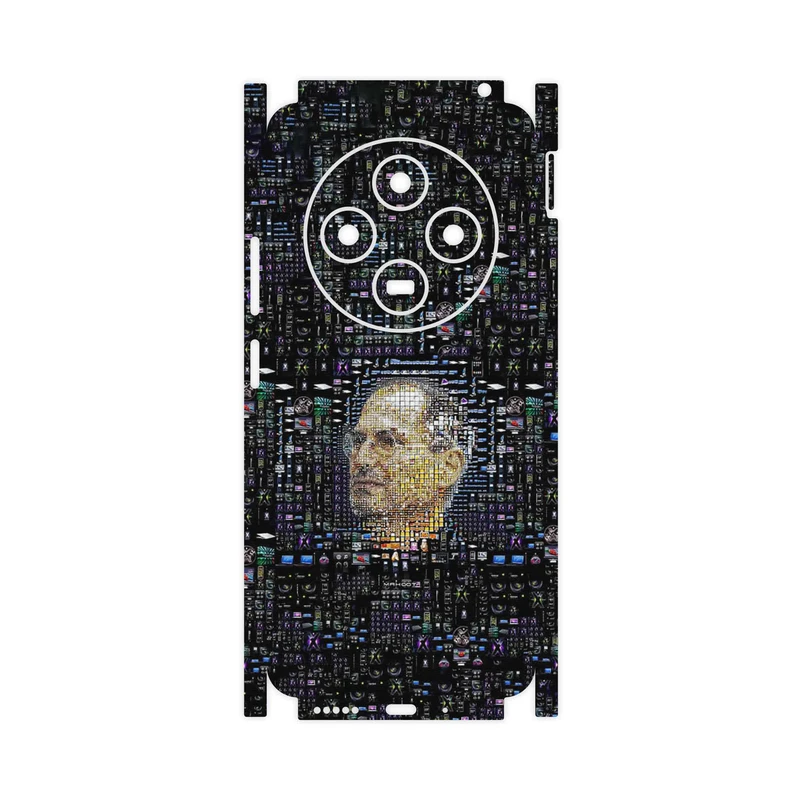 برچسب پوششی ماهوت مدل Collage of Steve Jobs 2-FullSkin مناسب برای گوشی موبایل شیائومی Poco C75