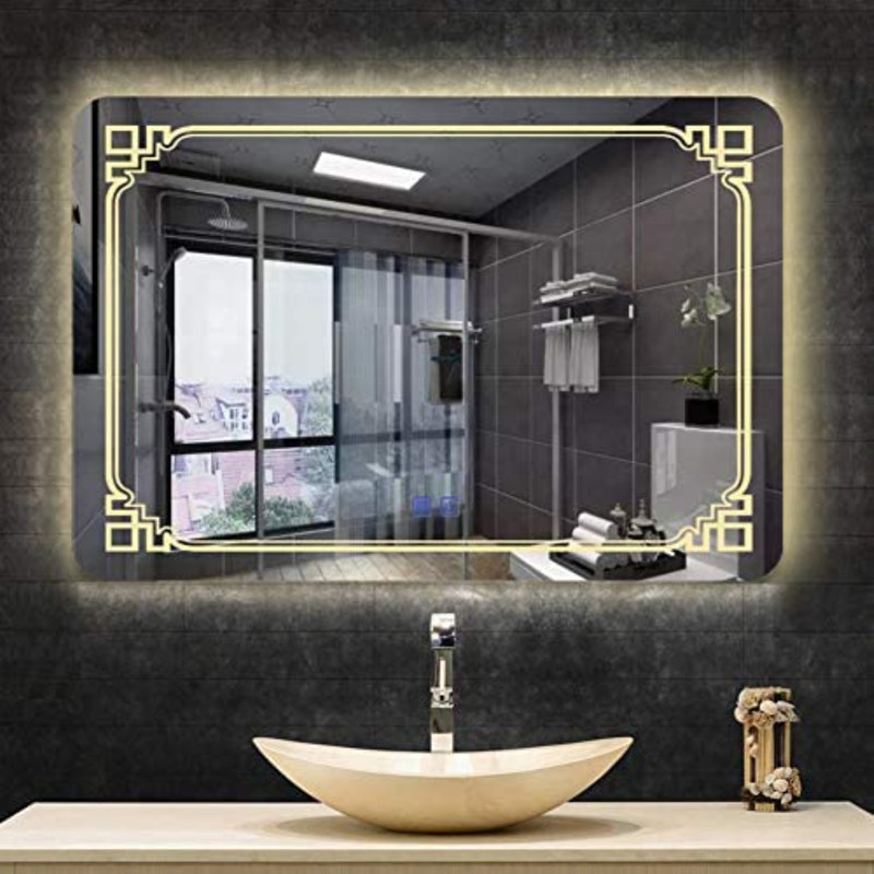 آینه سرویس بهداشتی مدل بک لایت 00090
