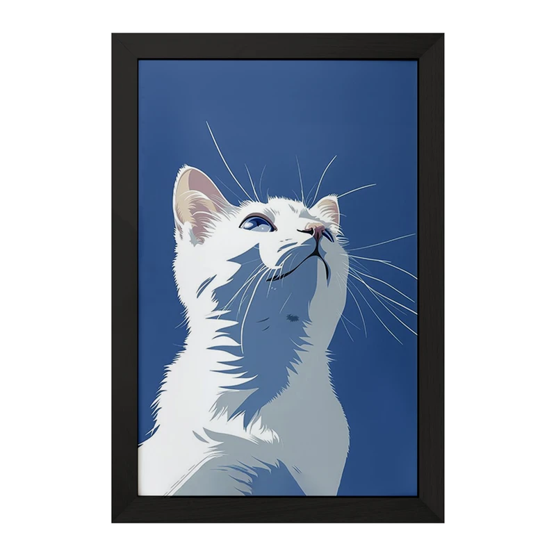 تابلو خندالو مدل گربه (Cat) کد F3120