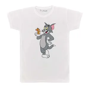 تی شرت بچگانه پرمانه طرح tom and jerry کد pmt.2944