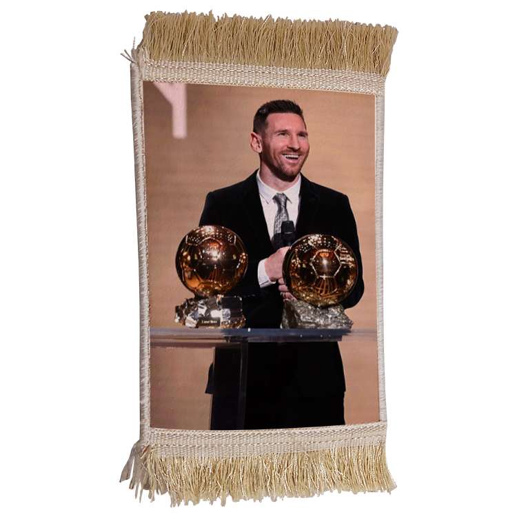 فرش ماشینی دیوارکوب مدل مسی کد 48