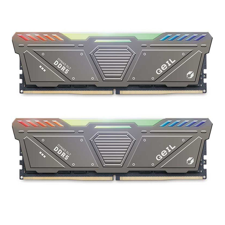 رم دسکتاپ DDR5 دوکاناله 4800 مگاهرتز CL40 گیل مدل POLARIS RGB ظرفیت 32 گیگابایت
