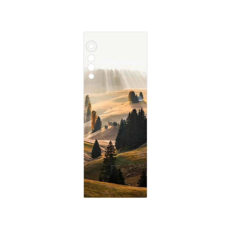 برچسب پوششی ماهوت مدل Foggy Plain مناسب برای گوشی موبایل ال جی Velvet 5G