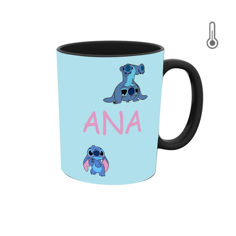 ماگ حرارتی طرح اسم آنا مدل استیچ