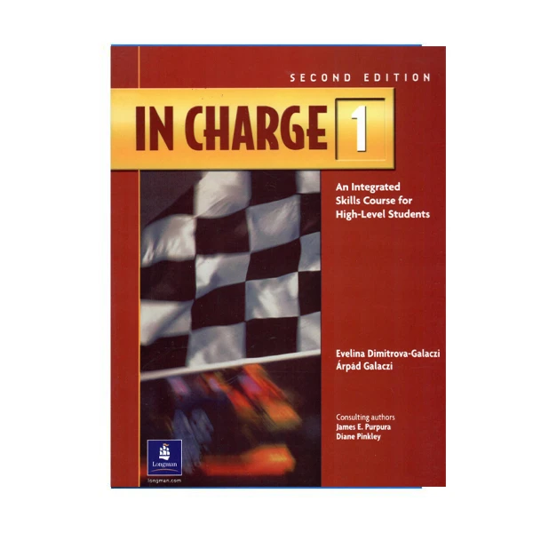 کتاب in charge 1 اثر james E. purpura and diane pinkley انتشارات longman