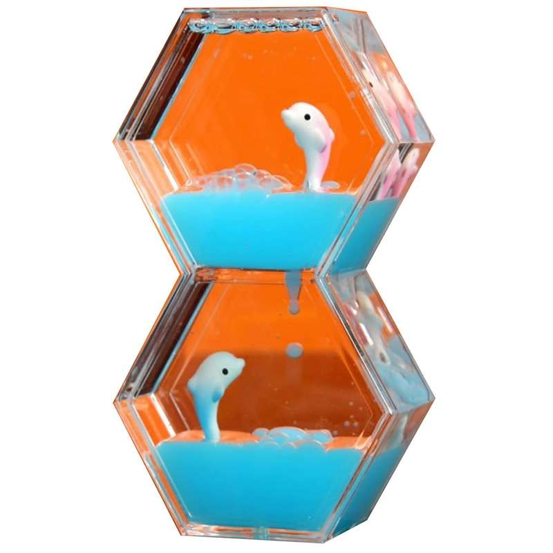 ساعت شنی طرح حیوان شناور ساعت شنی طرح حیوان شناور