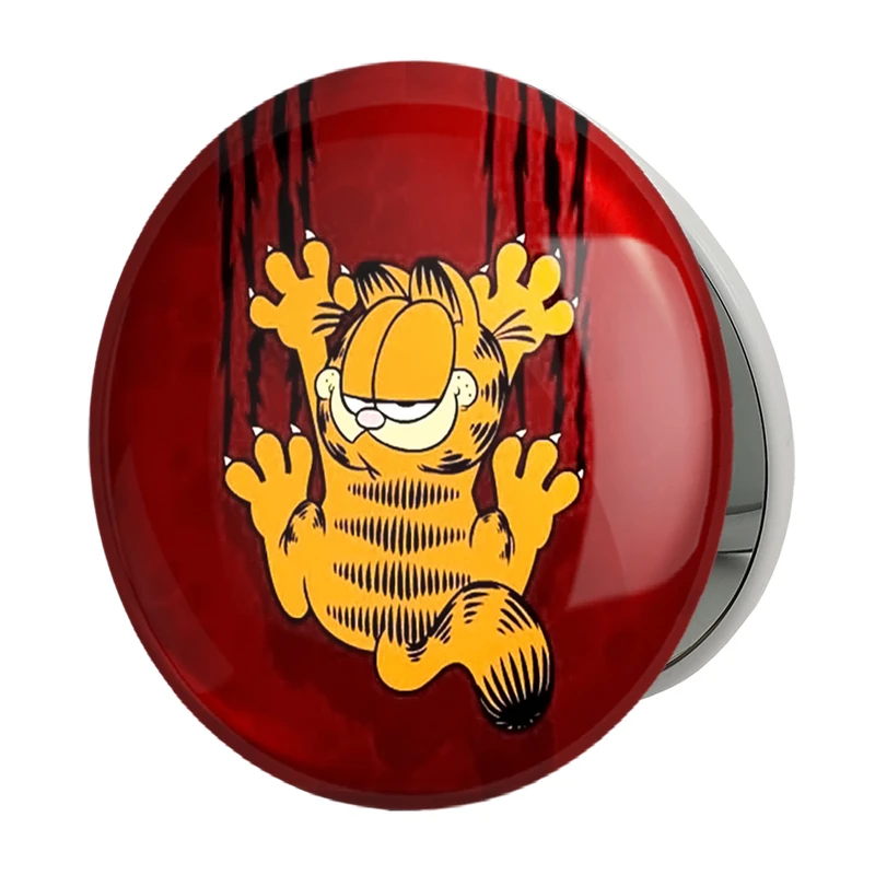 آینه جیبی خندالو طرح گارفیلد Garfield مدل تاشو کد 13839 