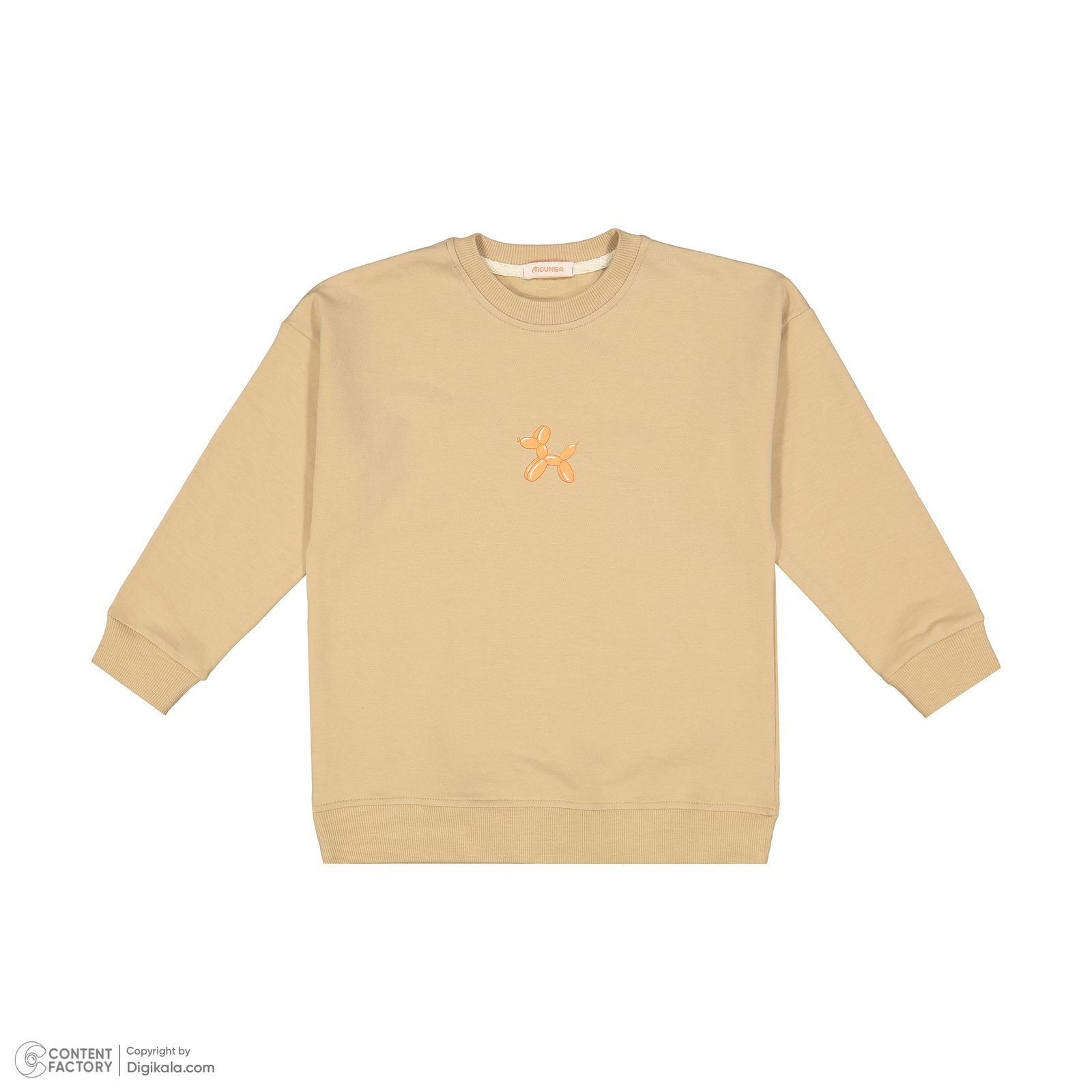 ست سویشرت و شلوار بچگانه مون‌سا مدل 4051 رنگ کرم -  - 4