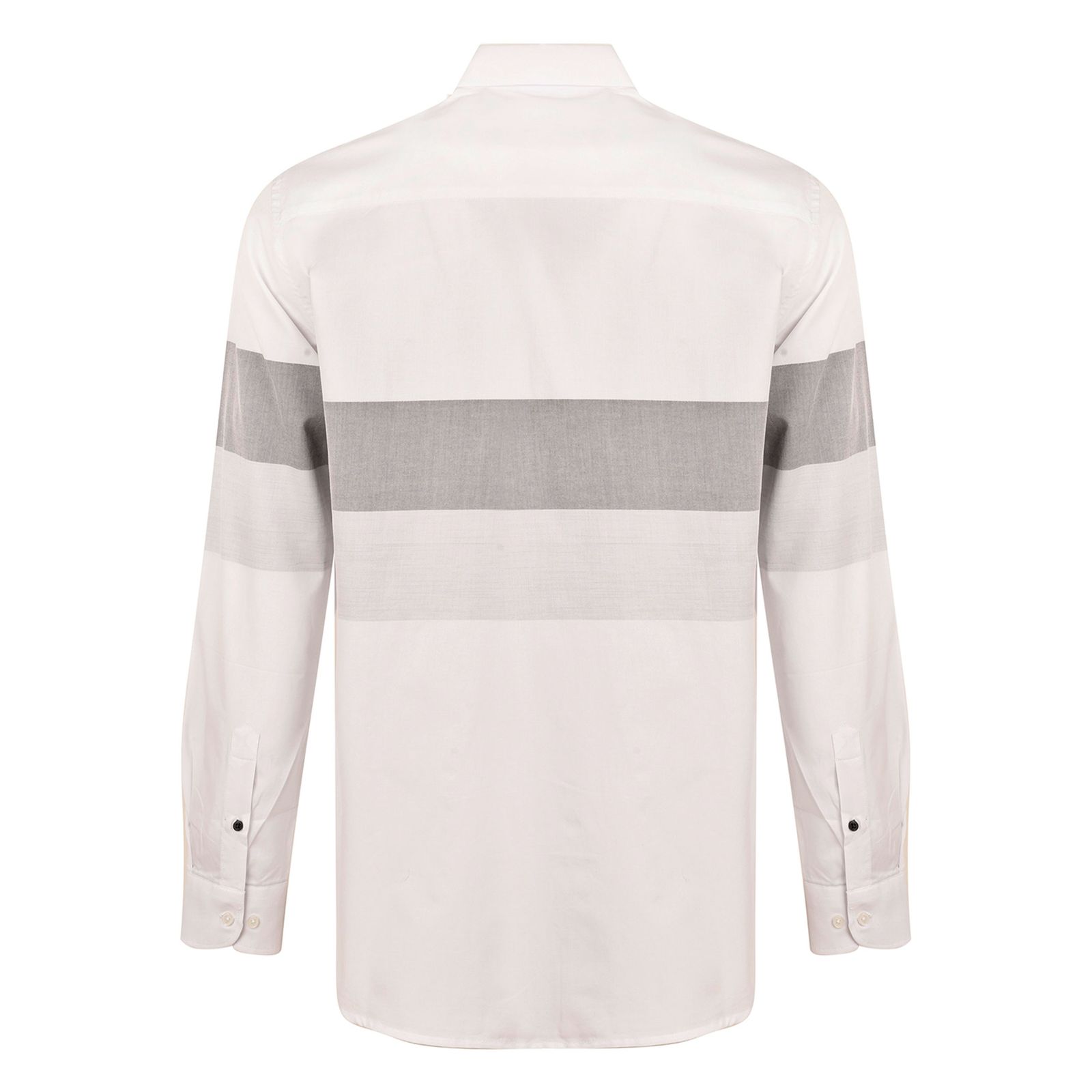 پیراهن آستین بلند مردانه بادی اسپینر مدل 3996 کد 1 رنگ سفید -  - 3