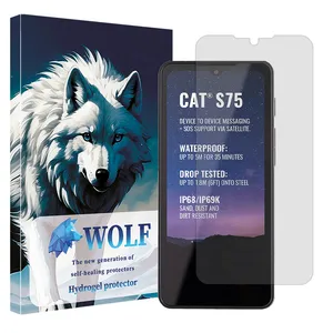 Wolf Tough model matte screen protector suitable for Cat S75 mobile phone