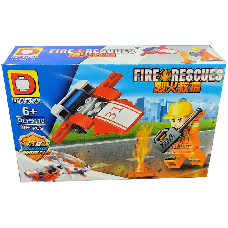 ساختنی مدل Fire Rescues کد 91102