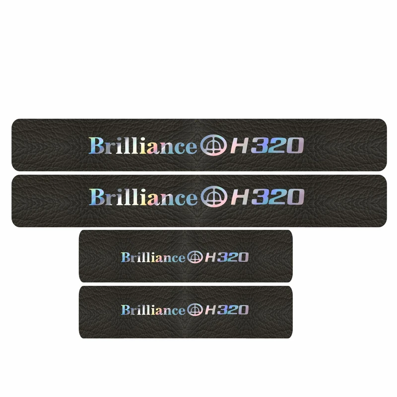 برچسب پارکابی خودرو استریت اسپرت کد s8 مناسب برای برلیانس H320 مجموعه 4 عددی